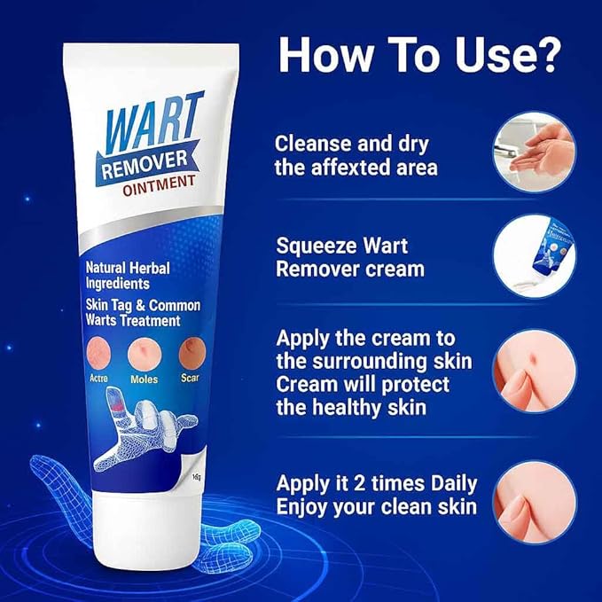New Wart Remover Ointment cream PACK OF 2