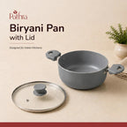 Pathra Non-Stick Briyani Pan with Glass Lid 4300ml