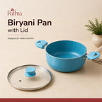 Pathra Non-Stick Briyani Pan with Glass Lid 4300ml