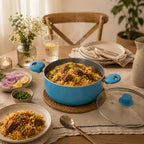 Pathra Non-Stick Briyani Pan with Glass Lid 4300ml