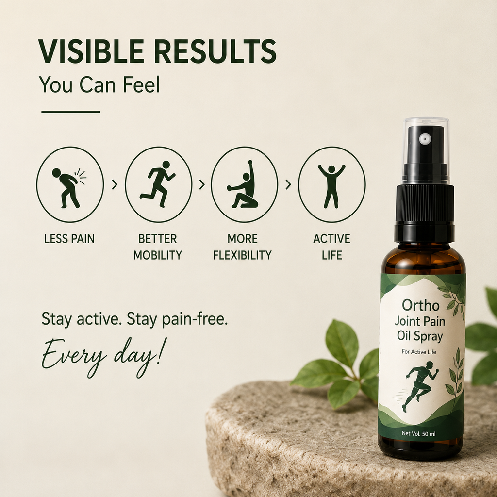 Ortho Joint Pain Oil 50ml Each Pack Of 2