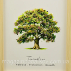 Tourmaline Tree of Life Wall Frame
