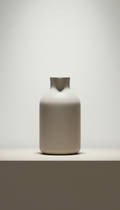 Matte Ceramic Carafe With Sleek Spout