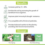 AI Plant Boost Liquid Biofertilizer for All Crops,Organic (Pack of 2)